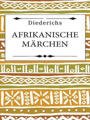 cover image of Afrikanische Märchen